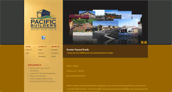 Desktop Screenshot of pacificbuilders-arcata.com
